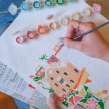 La Petite Épicerie Painting by Numbers Set, Barcelona