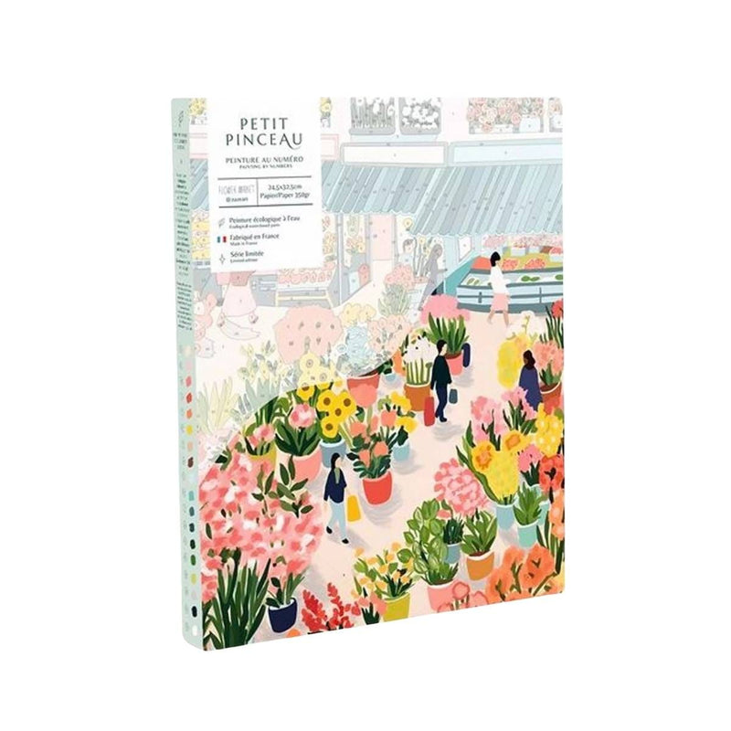 La Petite Épicerie Painting by Numbers Set, Flower Market