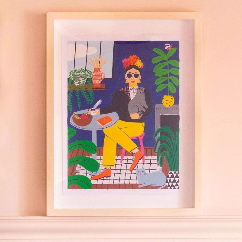 La Petite Épicerie Painting by Numbers Set, Het Kattenmeisje