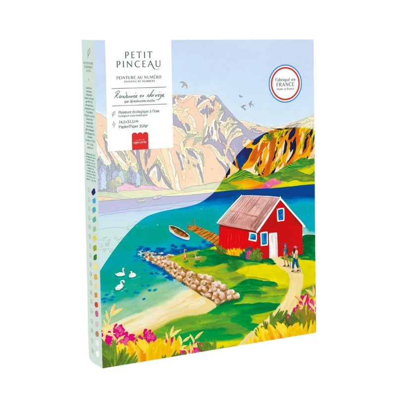 La Petite Épicerie Painting by Numbers Set, Noorwegen