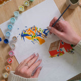 La Petite Épicerie Painting by Numbers Set, Noorwegen