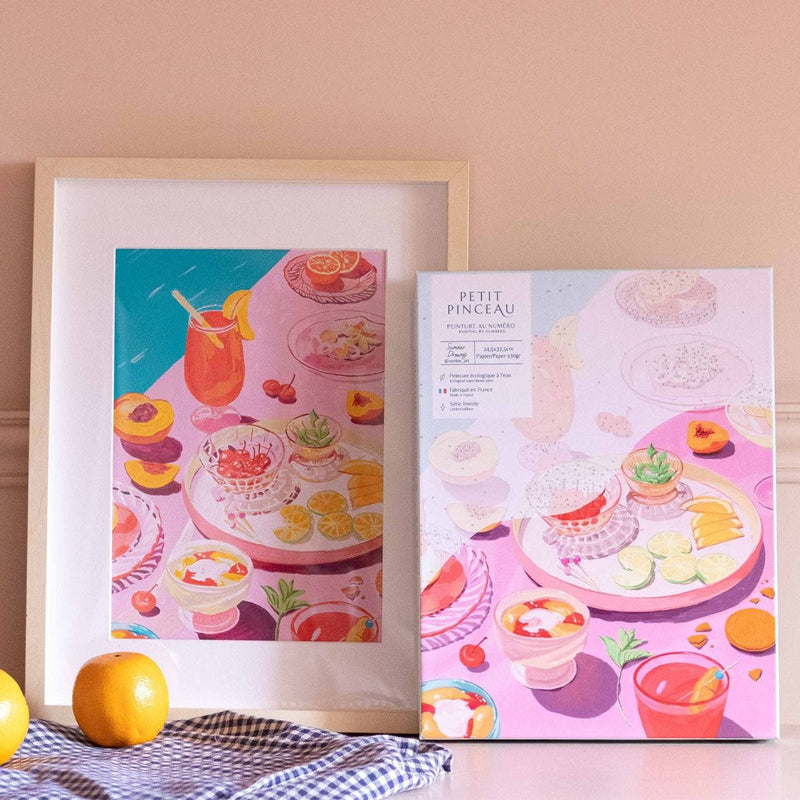 La Petite Épicerie Painting by Numbers Set, Summer Dreams