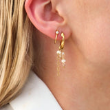 Label Kiki Abby hoop gold