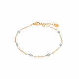 Label Kiki Armband goud, Dottie Green