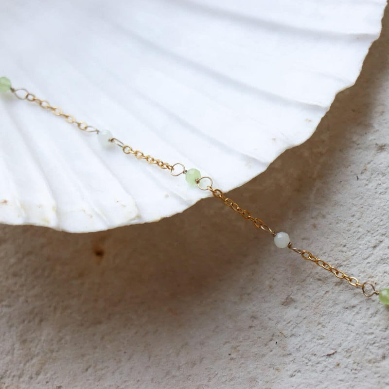 Label Kiki Armband goud, Dottie Green