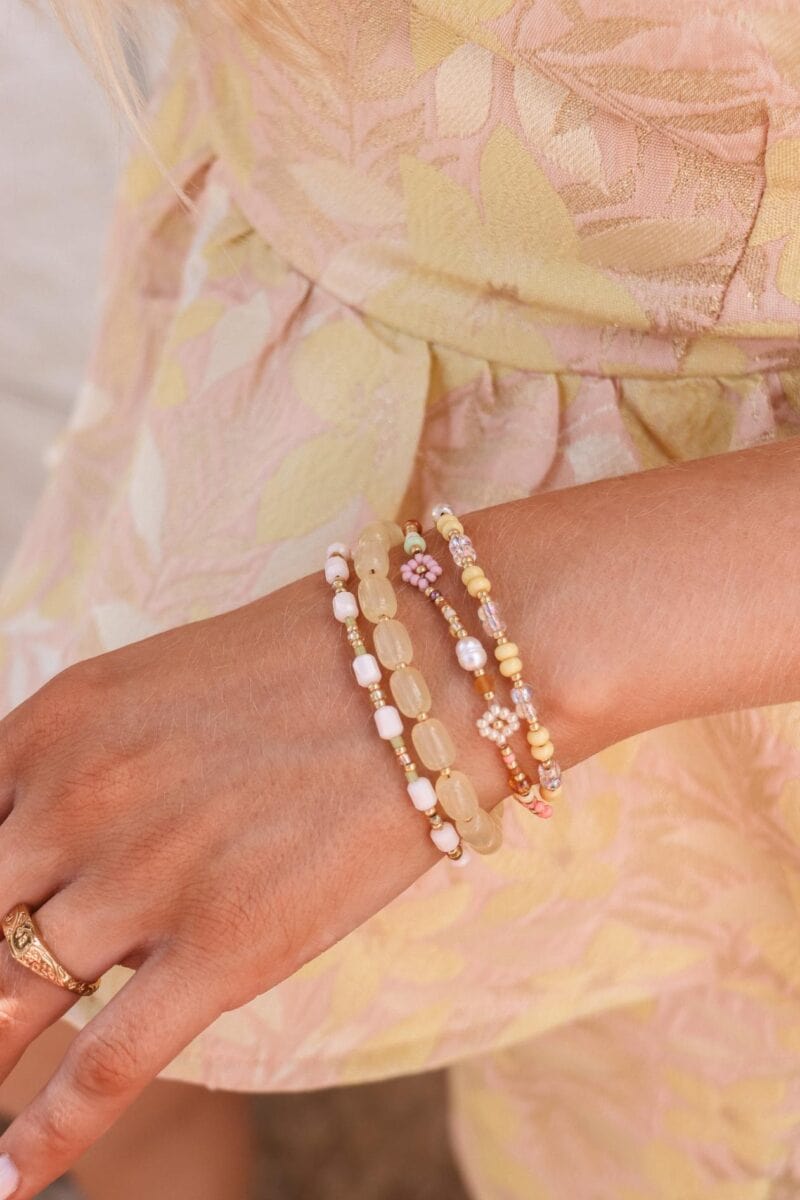 Label Kiki Armband goud, Giallo