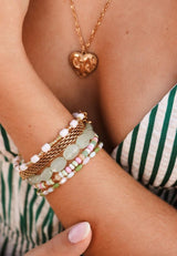 Label Kiki Armband goud, La Dolce Vita