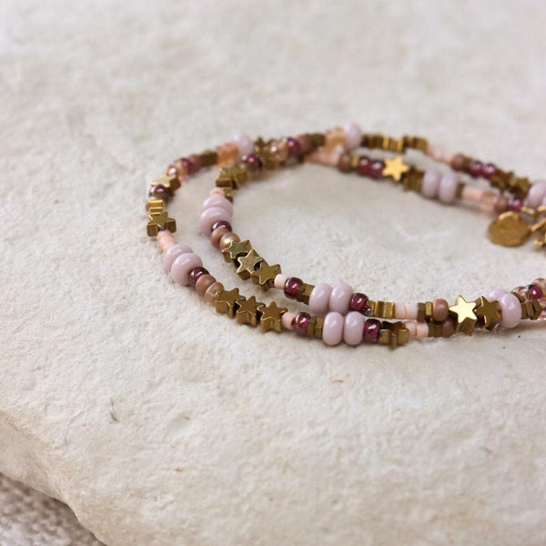 Label Kiki Armband goud, Starry