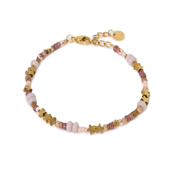 Label Kiki Armband goud, Starry