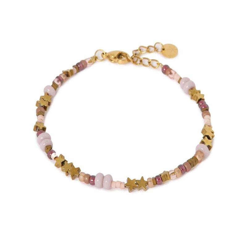 Label Kiki Armband goud, Starry