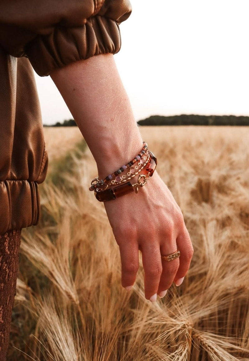 Label Kiki Armband met gekleurde kralen, Range