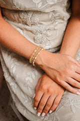 Label Kiki Armband zilver, Giallo
