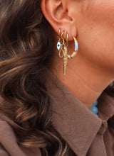 Label Kiki Catch of the day hoop gold