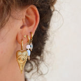 Label Kiki Delphi hoop gold