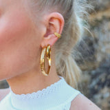 Label Kiki Ella big hoop gold