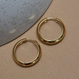 Label Kiki Ella big hoop gold