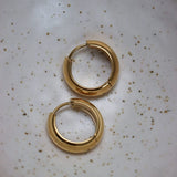Label Kiki Ella medium hoop gold