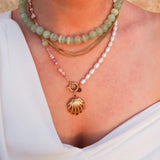 Label Kiki Gouden Ketting met golven, Sea of Gold