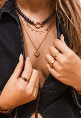 Label Kiki Gouden Ketting met sterretjes, Starborn
