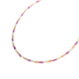 Label Kiki Ketting goud, Terra Purple