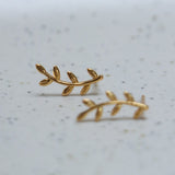 Label Kiki Leaf gold