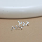 Label Kiki Leaf silver