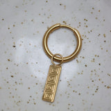 Label Kiki Mykonos hoop gold