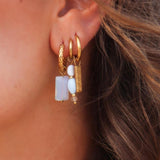 Label Kiki Mykonos hoop gold