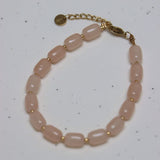 Label Kiki Natural beads bracelet gold