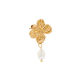 Label Kiki Oorring goud, Fiore - Per stuk