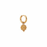 Label Kiki Oorring goud, Golden Bloom - Per stuk