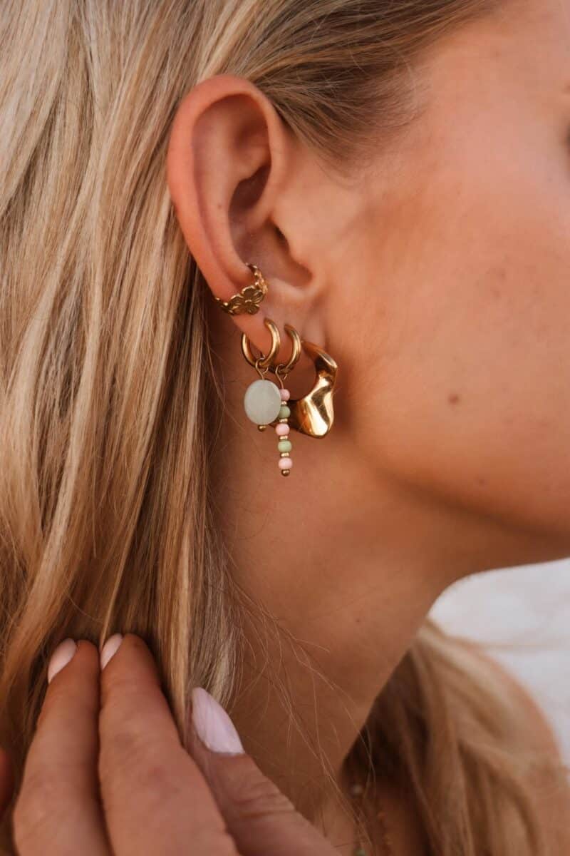Label Kiki Oorring goud, Primavera - Per stuk