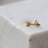 Label Kiki Oorsteker goud, Arrow - Per stuk