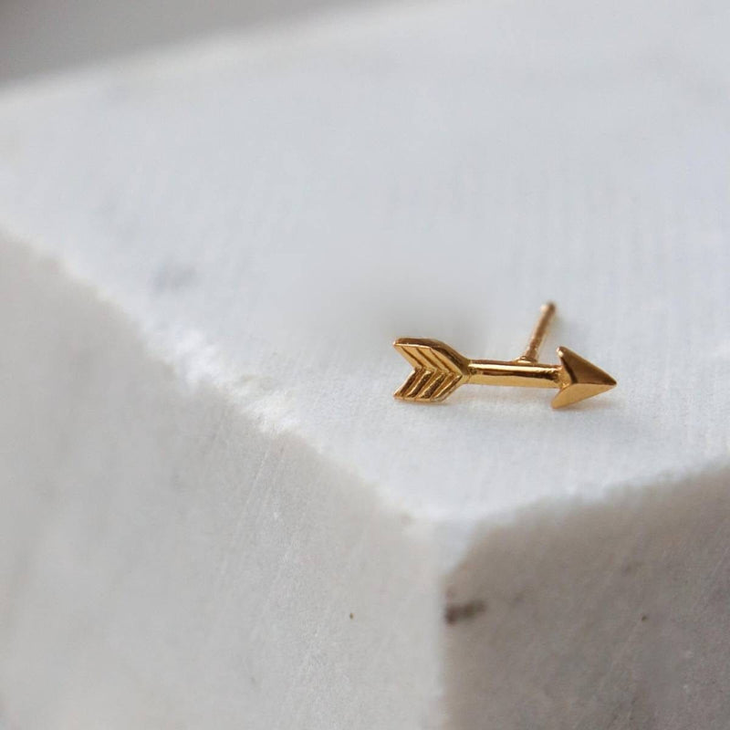 Label Kiki Oorsteker goud, Arrow - Per stuk