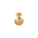 Label Kiki Oorsteker goud, Big Shell - Per stuk