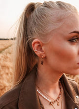 Label Kiki Oorsteker goud, Lotus - Per stuk