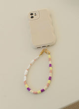 Label Kiki Phone Cord met kralen, Lollipop