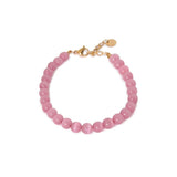 Label Kiki Pink snake bracelet gold