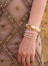 Label Kiki Soft rainbow bracelet gold
