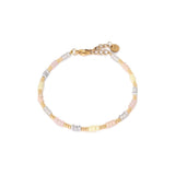 Label Kiki Soft rainbow bracelet gold