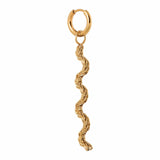 Label Kiki Waves hoop gold