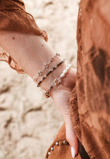 Label Kiki Zilveren armband met sterretjes, Starborn