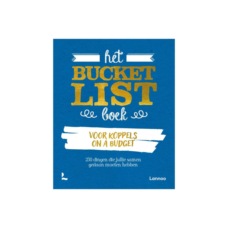 Lannoo Het Bucketlist boek voor koppels on a budget