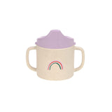 Lässig HAPPY RASCALS Sippy Cup drinkbeker, Heart lavender