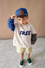 Lässig LITTLE GANG Sweater voor Kinderen, Free milky