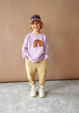 Lässig LITTLE GANG Sweater voor Kinderen, Rainbow lila