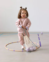 Lässig TERRY Set van 3 Kinder Tennissokken, Hartjes