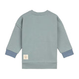 Lässig TINY TEAM Groene Fleece Kinder Sweater met Skateboards
