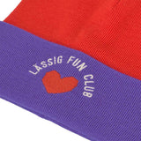 Lässig TINY TEAM Merino Beanie, purple poppy red