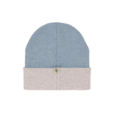 Lässig TINY TEAM Merino Kindermuts, Blauw met beige